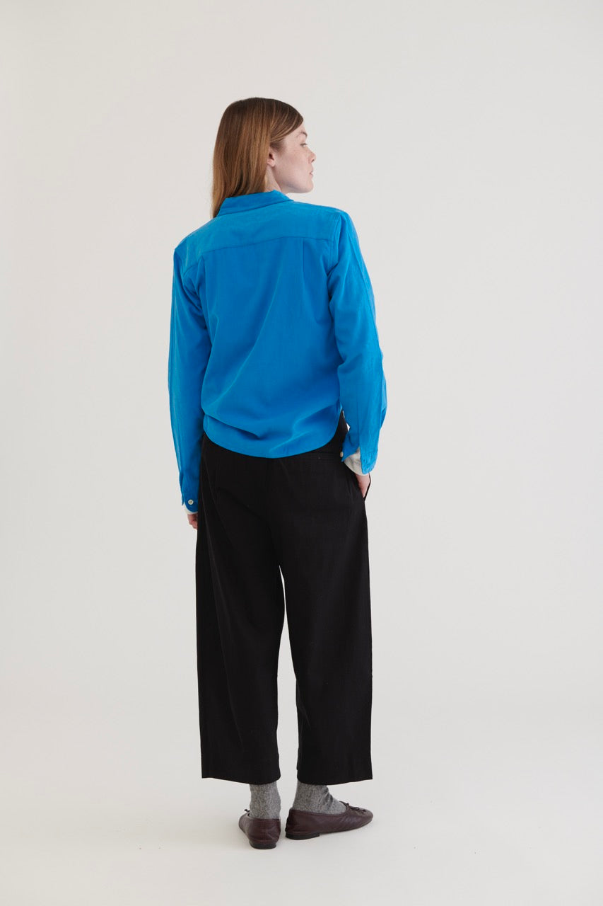 Los Cisnes Corduroy Shirt - Sky