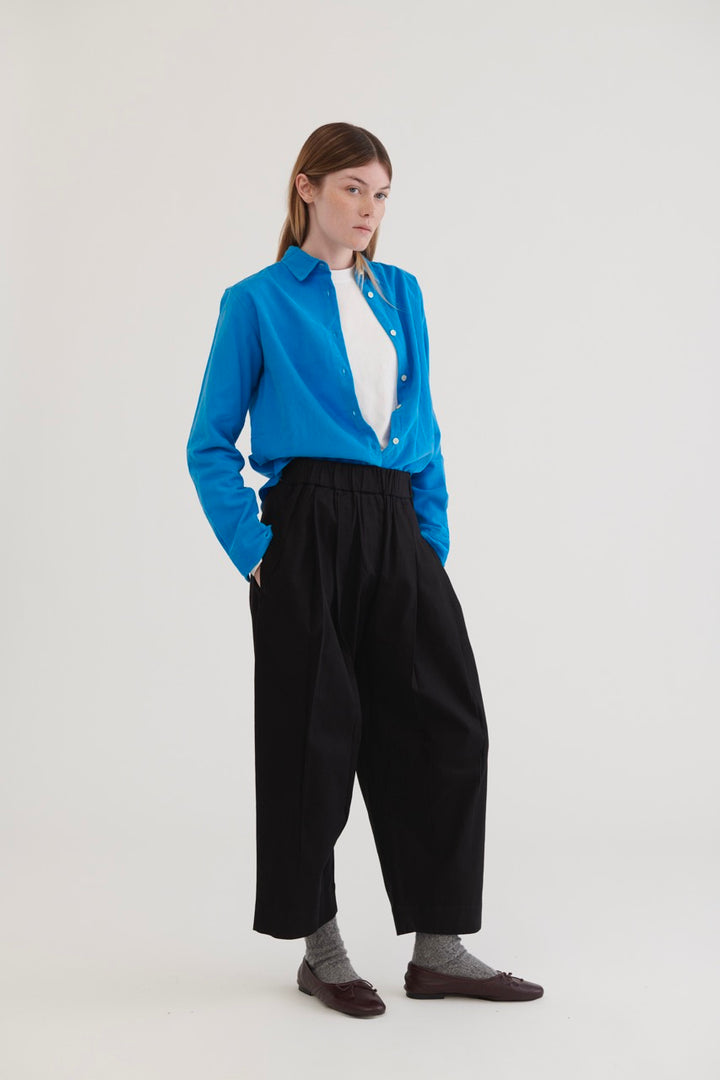 Kitchen Cotton Twill Pants - Black