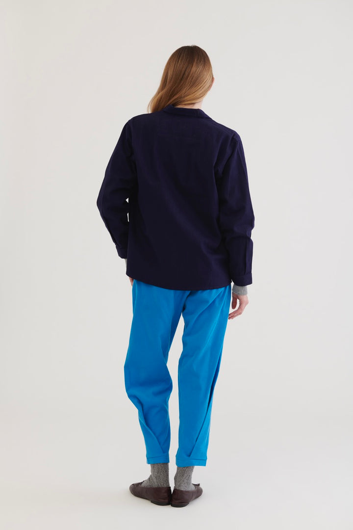 Venecia Cotton Jacket - Navy