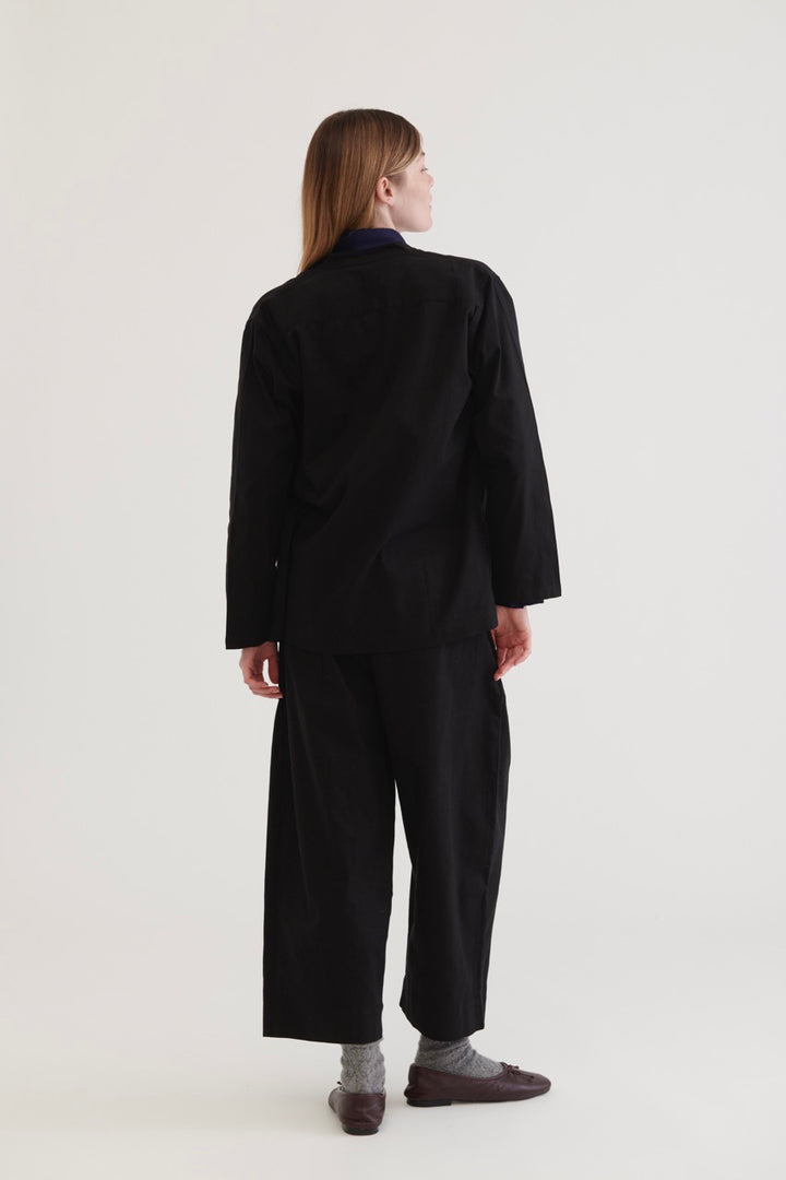 Kitchen Cotton Shirt - Black