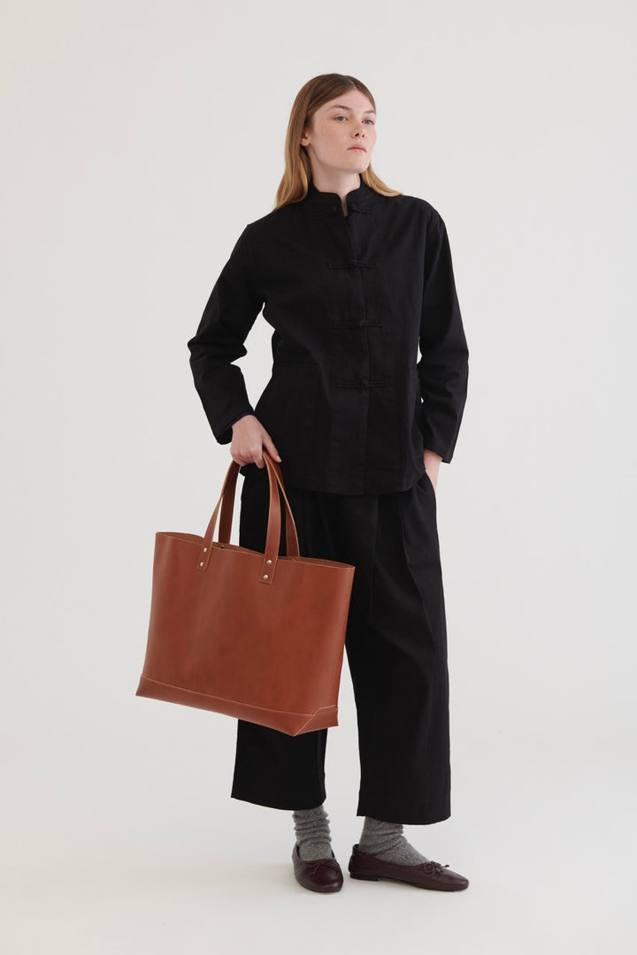 Kitchen Cotton Shirt - Black