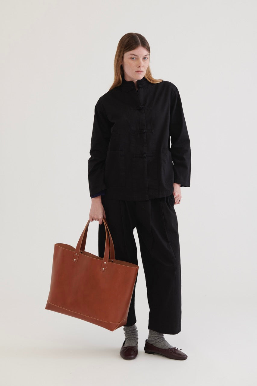 Kitchen Cotton Shirt - Black