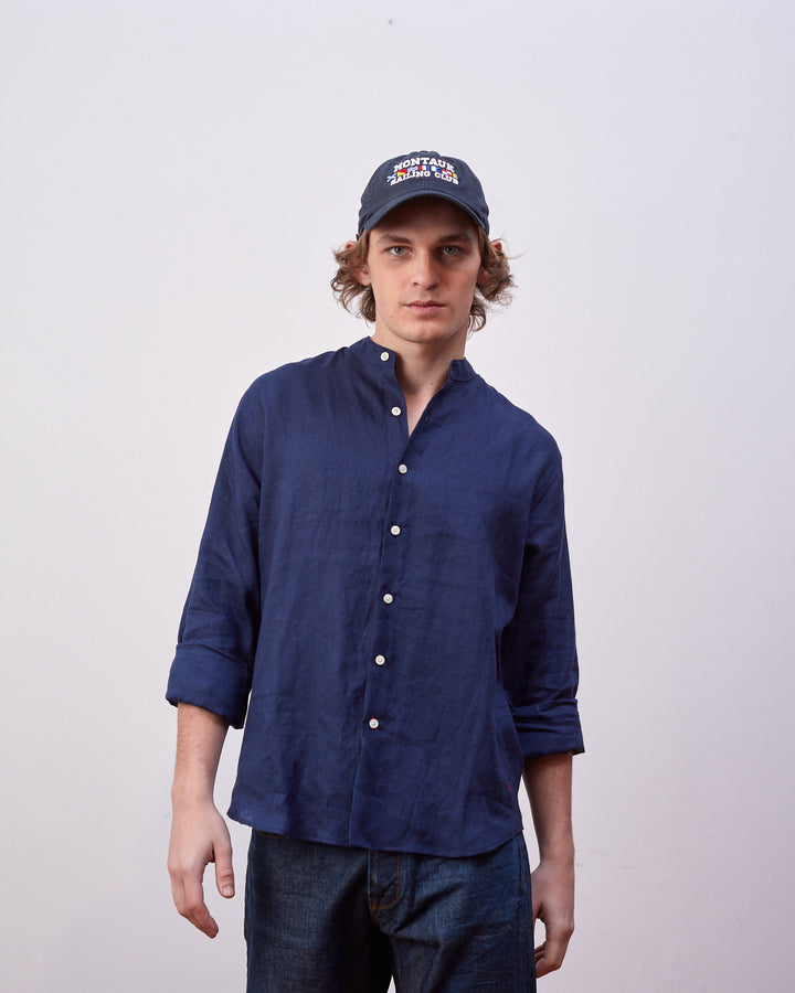 Mao Shirt Navy