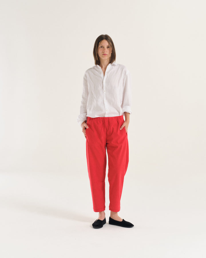 Lupe Pant Red Corduroy