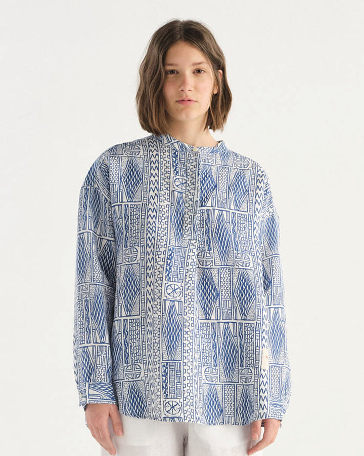 Piriapolis Shirt African Blue