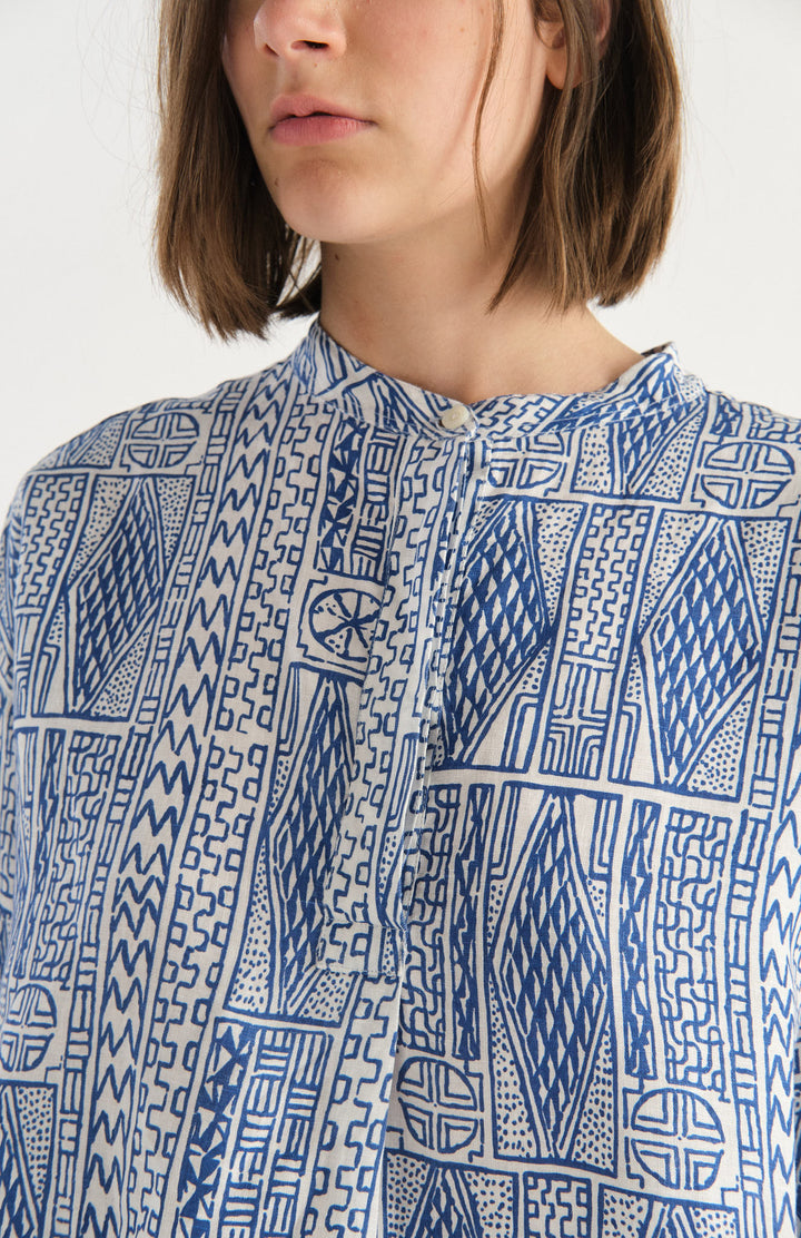 Piriapolis Shirt African Blue